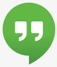 Clip Art Hangouts Logo - Google Hangouts App Icon, HD Png Download, Transparent PNG