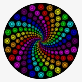 Fractal Art Spiral Visual Arts Point Circle - Circle, HD Png Download, Transparent PNG