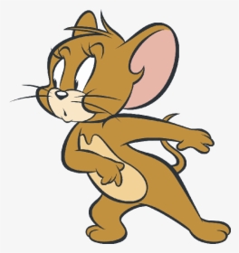 Cartoon Characters Tom And Jerry Clipart - Jerry Cartoon, HD Png Download, Transparent PNG