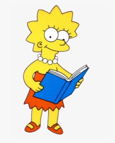 Cartoon Characters Simpsons Png - Lisa Simpson Png, Transparent Png, Transparent PNG