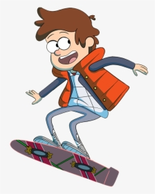 Rugrats Clipart Png - Dipper Pines Marty Mcfly, Transparent Png, Transparent PNG
