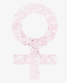 This Free Icons Png Design Of Female Symbol Fractal - Circle, Transparent Png, Transparent PNG
