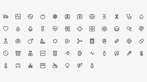 Outline Icons, HD Png Download, Transparent PNG