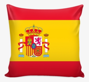 Spanish Flag Decorative Pillow Case - Spain And Colombia Flag, HD Png Download, Transparent PNG