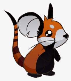 Drawn Red Panda Bewear Fan Made Red Panda Pokemon Hd Png