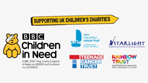Charity Logos Footer - Children In Need 2010, HD Png Download, Transparent PNG