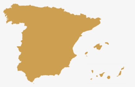Dmc Spain Map - Spain Map Blue, HD Png Download, Transparent PNG