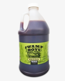 Swamp Boys Original Bbq Sauce 1/2 Gallon - Bottle, HD Png Download, Transparent PNG