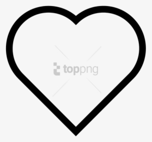 Heart Tattoo Png - Hollow Heart Png, Transparent Png, Transparent PNG