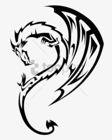 Free Png Tribal Dragon Png Image With Transparent Background - Dragon Tattoo Transparent, Png Download, Transparent PNG