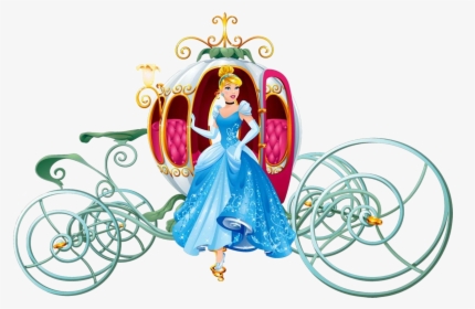 Cinderella Carriage Clipart Png - Cinderella And Pumpkin Carriage, Transparent Png, Transparent PNG
