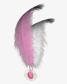 #mq #pink #white #feather #feathers, HD Png Download, Transparent PNG