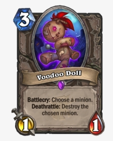 Voodoo Doll - 3 1 Charge Hearthstone, HD Png Download, Transparent PNG