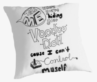 5sos Voodoo Doll Drawing - Cushion, HD Png Download, Transparent PNG