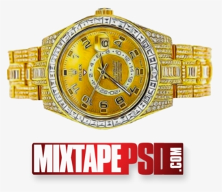 Transparent Rolex Watch Png - Mixtape Psd Models Png, Png Download, Transparent PNG