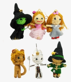 Wizard Of Oz Set Of Six - Wizard Of Oz Scarecrow Voodoo Doll, HD Png Download, Transparent PNG