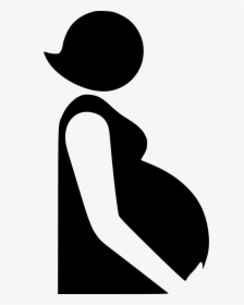 Pregnant Woman Solid Comments - Childbirth Clipart, HD Png Download, Transparent PNG