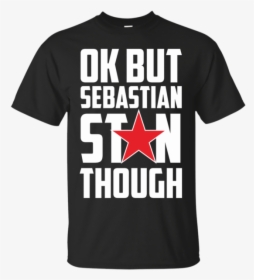 Sebastian Stan Captain America T Shirt & Hoodie - Dad Bod Shirt Black, HD Png Download, Transparent PNG