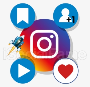 Instagram Logo Y Nombre - Instagram Marketing Png, Transparent Png, Transparent PNG