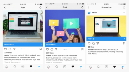 Instagram Post Ads, HD Png Download, Transparent PNG