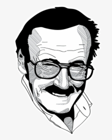 Stan Lee Face Drawings, HD Png Download, Transparent PNG