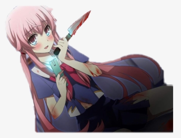 Transparent Yandere Png - Yuno Gasai Yandere Face, Png Download, Transparent PNG