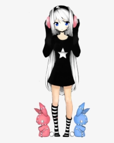 Cute Anime Girl Oc, HD Png Download, Transparent PNG