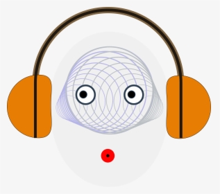 Binaural Beats Headphone Guy Illustration - Binaural Beats Binaural Png, Transparent Png, Transparent PNG