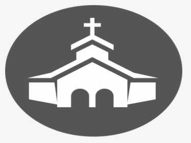 Transparent Worship Hands Png - Church Icon White Png, Png Download, Transparent PNG