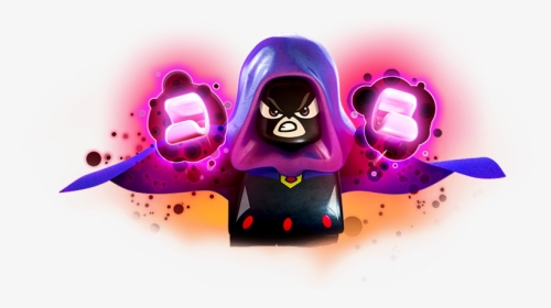 Lego Dimensions Beast Boy And Raven , Png Download - Lego Dimension Raven Spell Book, Transparent Png, Transparent PNG