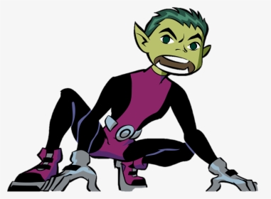 Teen Titans Beast Boy Fighting, HD Png Download, Transparent PNG