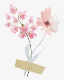 #freetoedit #flower #flowers #tape #pastel #scrapbook, HD Png Download, Transparent PNG