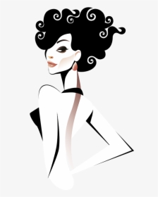 Transparent Coco Chanel Clipart - Fashion Girl Vector Png, Png Download, Transparent PNG