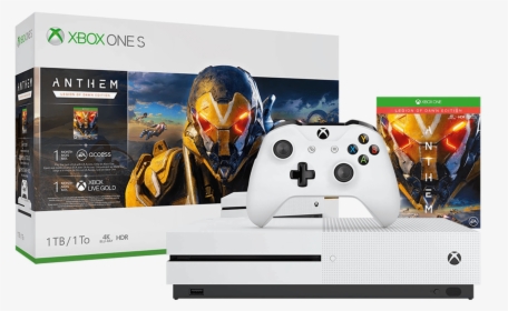 Xbox One S 1tb Anthem Bundle - Anthem Xbox One S, HD Png Download, Transparent PNG