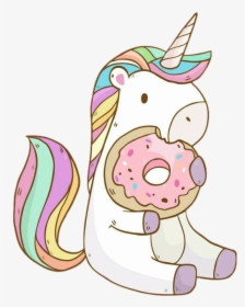 #tumblr #kawaii #cute #unicorn #unicornio #adorable - Imagenes Tumblr De Unicornio, HD Png Download, Transparent PNG