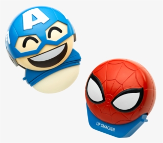 Disney Emoji Lip Balm Duo - Lip Smacker Emoji Captain America, HD Png Download, Transparent PNG