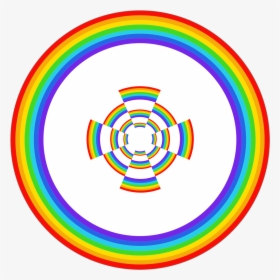 Rainbow , Png Download - Circle, Transparent Png, Transparent PNG