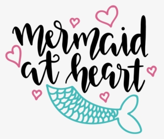 Mermaid At Heart - Iphone Cute Wallpaper Unicorn, HD Png Download, Transparent PNG