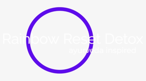 Rainbow Reset Detox Logo 1 - Circle, HD Png Download, Transparent PNG