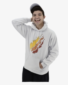 White Hoodie Png, Transparent Png, Transparent PNG