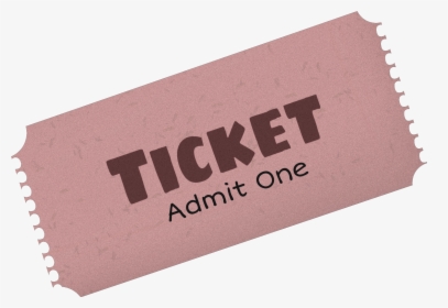 #ticket #blank #admit #one #madewithpicsart - Label, HD Png Download, Transparent PNG