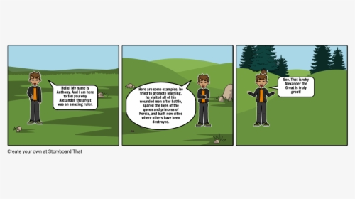 Parable Of The Two Sons Storyboard, HD Png Download, Transparent PNG