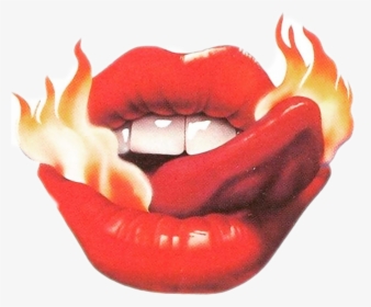 Transparent Red Flame Png - Fire Tongue Png, Png Download, Transparent PNG