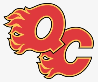 Quad City Flames Logo - Calgary Flames Logo, HD Png Download, Transparent PNG