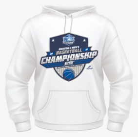 2018 Njcaa Men S Basketball Dii Championship White - Hoodie, HD Png Download, Transparent PNG
