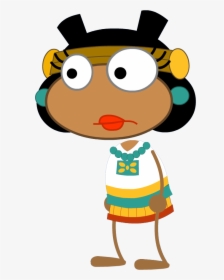 Aztecqueen - Poptropica Time Tangled Island Character, HD Png Download, Transparent PNG