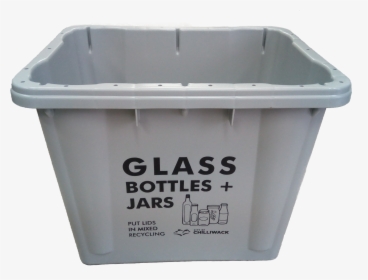 Grey Glass Recycle Bin, HD Png Download, Transparent PNG