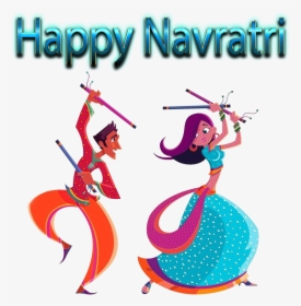 Navratri Dance Clipart Png , Png Download - Happy New Year Png 2019, Transparent Png, Transparent PNG