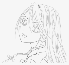 Rosario Vampire - Moka Anime Coloring Pages, HD Png Download, Transparent PNG