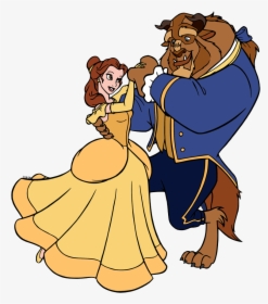 Beauty And The Beast Dance Clipart, HD Png Download, Transparent PNG